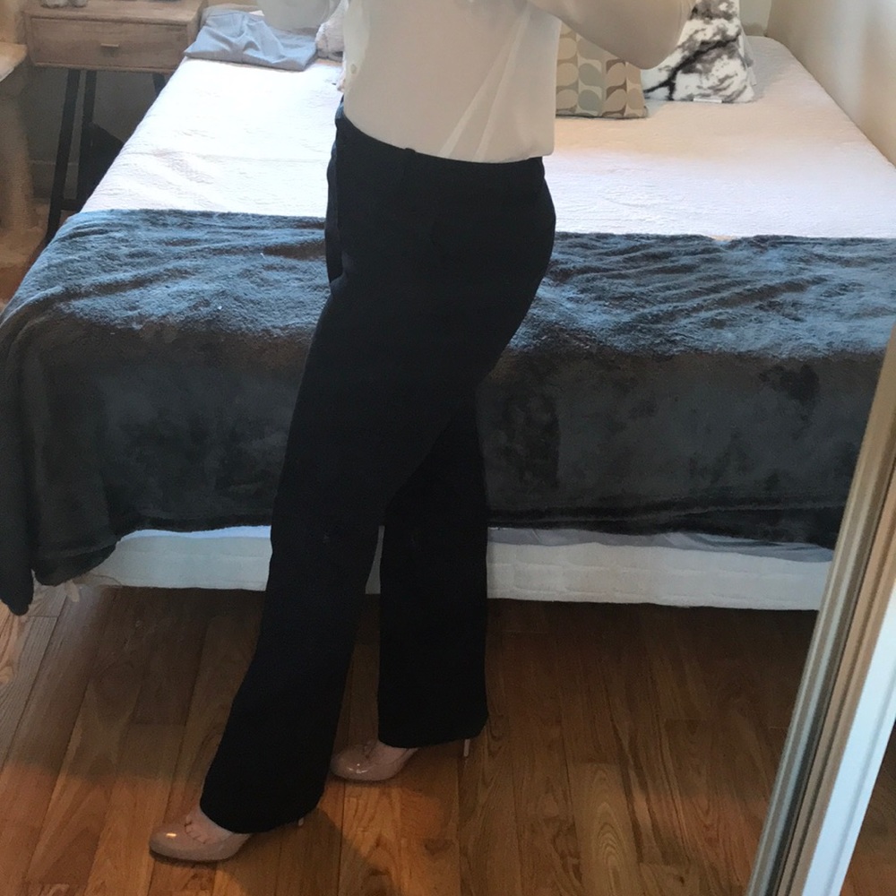 Banana Republic navy pant with pin stripes size 4P
